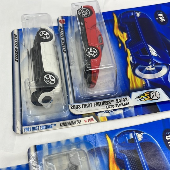 Vintage Mattel Hot Wheels First Editions Die Cast Cars 1990s/2000s - Picture 2 of 3